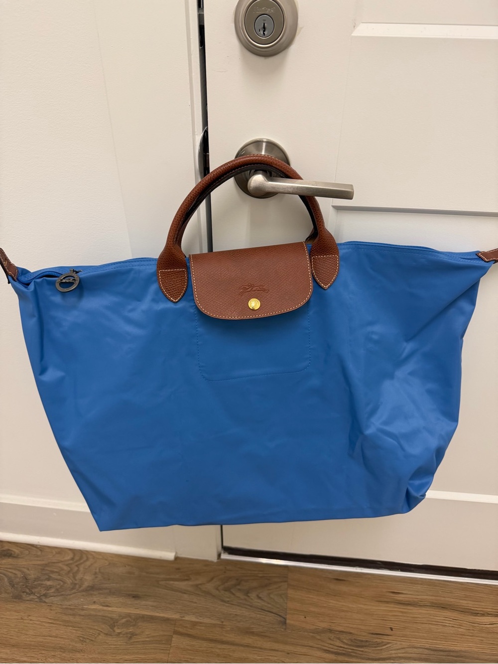 Longchamp Large Le Pliage Canvas Travel Bag - Picture 7 of 10